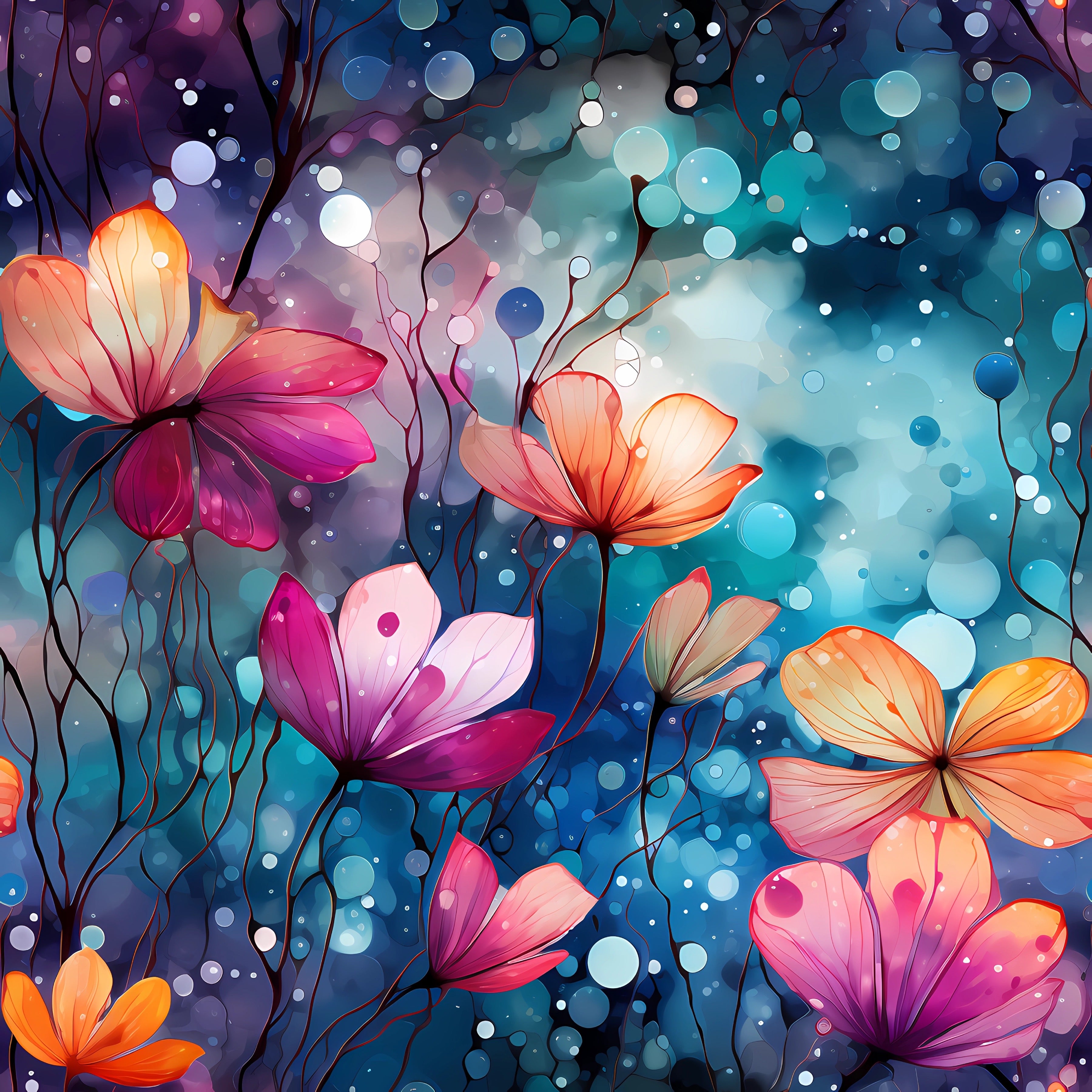 Blumen Kuschelstoff Vorbestellung